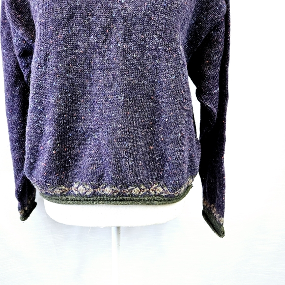 Vintage Alps 100% Wool Sweater size 8 - Picture 4 of 9